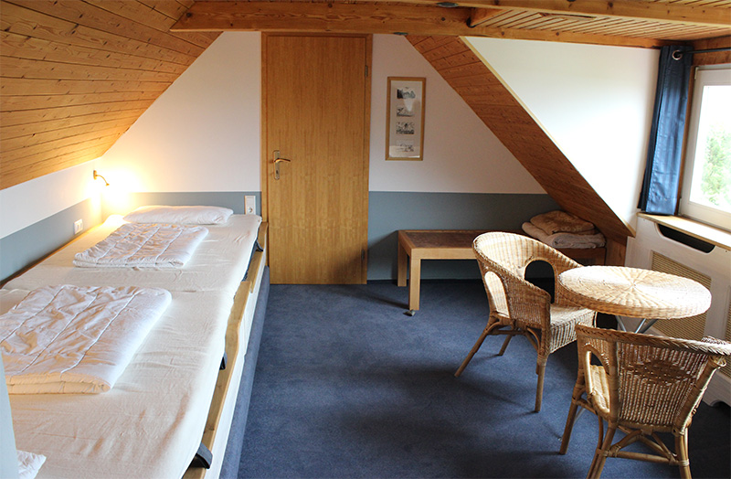 Ferienhaus Fehmarnsund 30 | Großes Schlafzimmer oben